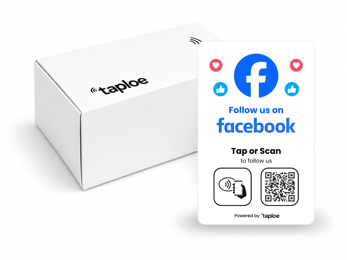 Producción y entrega de tarjeta para Facebook