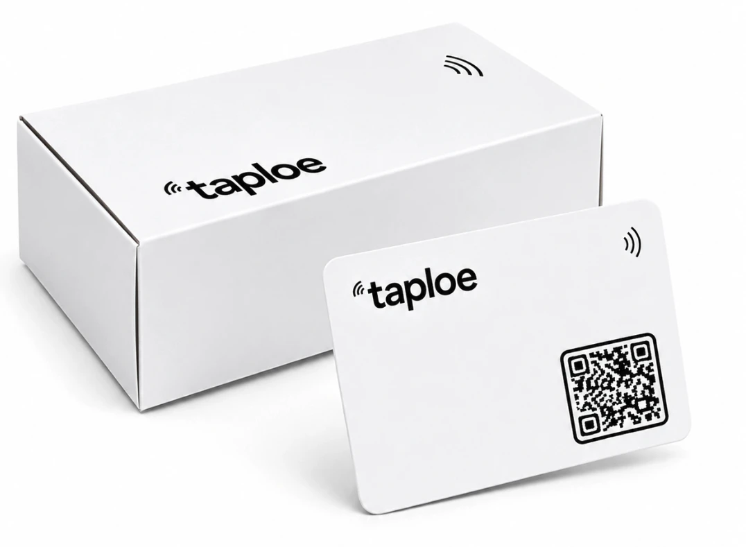 Producción y entrega de una tarjeta Taploe