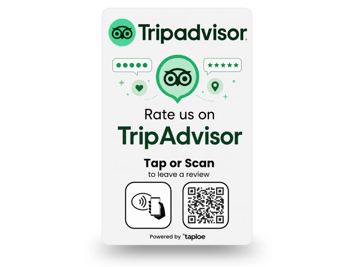 Carga de logo y enlace de TripAdvisor